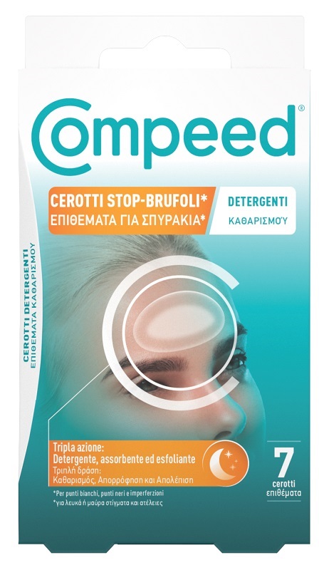 COMPEED CEROTTI STOP BRUFOLI DETERGENTI 7 PEZZI - farmachicca