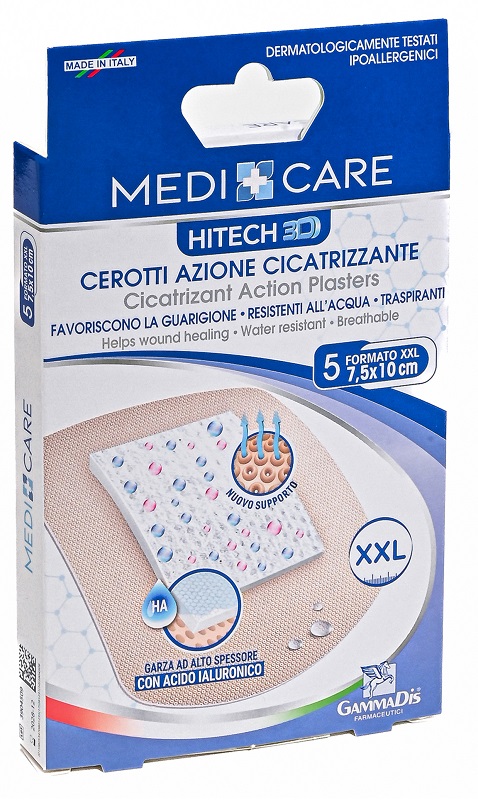 CEROTTO MEDICARE CICATRIZZANTI 10X7,5 5 PEZZI - farmachicca