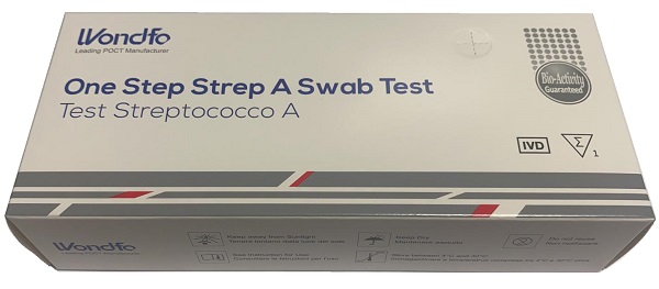 TEST AUTODIAGNOSTICO ONE STEP STREP A RILEVAZIONE QUALITATIVA ANTIGENI STREPTOCOCCO A IN TAMPONE FARINGEO 1 PEZZO - farmachicca