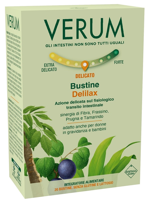 VERUM DELILAX 20 BUSTINE 80 G - farmachicca