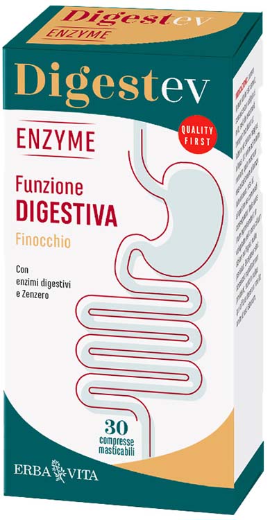 DIGEST EV ENZYME 30 COMPRESSE - farmachicca
