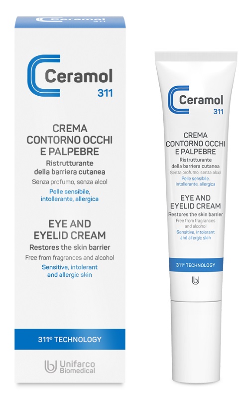 CERAMOL CREMA CONTORNO OCCHI E PALPEBRE 15 ML - farmachicca