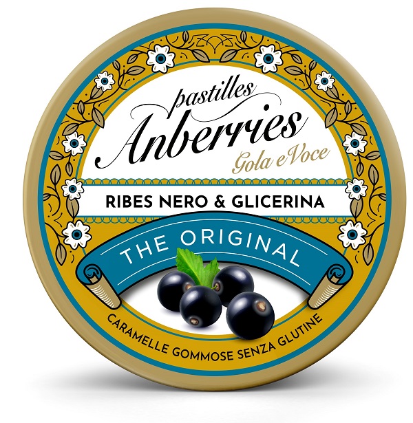ANBERRIES CLASSICHE RIBES NERO GLICERINA 50 G - farmachicca
