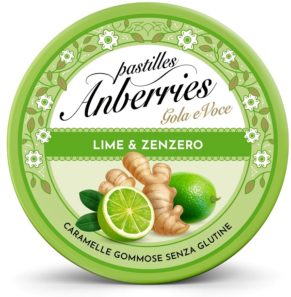 ANBERRIES LIME & ZENZERO 50 G - farmachicca