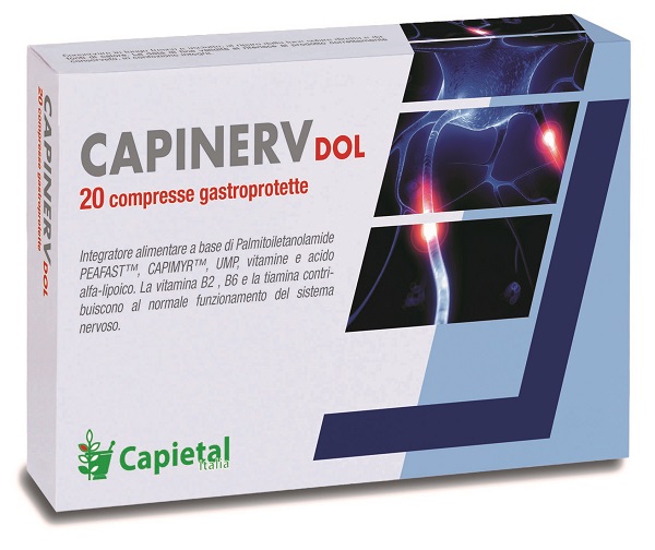 CAPINERV DOL 20 COMPRESSE GASTROPROTETTE - farmachicca