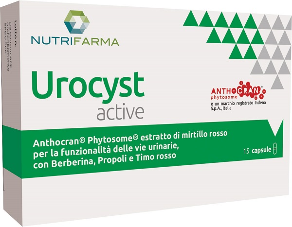NUTRIFARMA UROCYST ACTIVE 15 CAPSULE - farmachicca