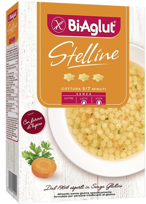 BIAGLUT PASTA SENZA GLUTINE STELLINE 250 G - farmachicca