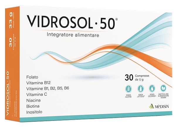 VIDROSOL 50 30 COMPRESSE - farmachicca