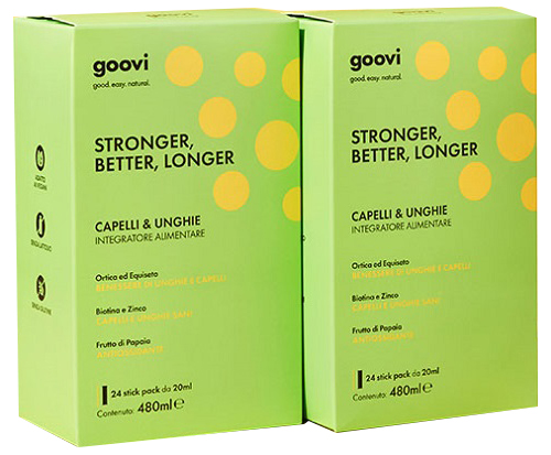GOOVI CAPELLI & UNGHIE STICK PACK - farmachicca