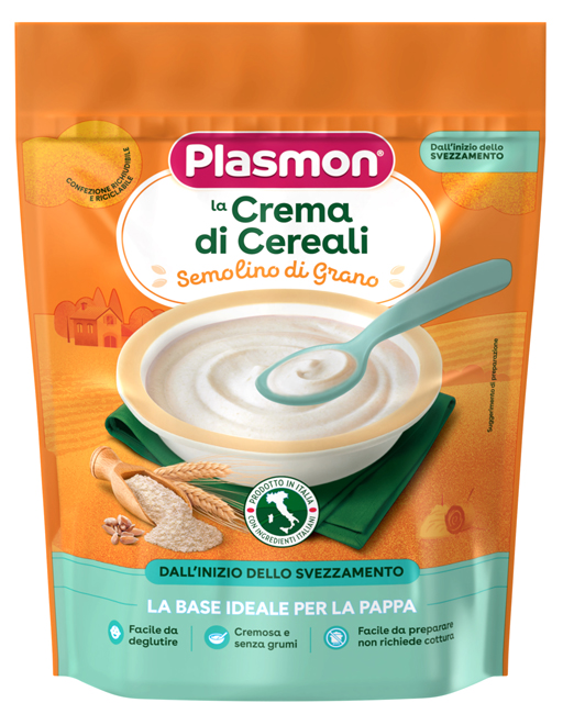 PLASMON CEREALI SEMOLINO DI GRANO 200 G - farmachicca