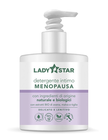 LADYSTAR DETERGENTE INTIMO DONNA IN MENOPAUSA 300 ML - farmachicca