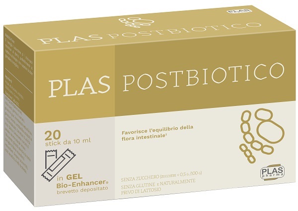PLAS POSTBIOTICO 20 STICK PACK - farmachicca