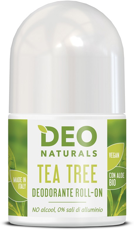 DEONATURALS ROLL ON TEA TREE 50 ML - farmachicca