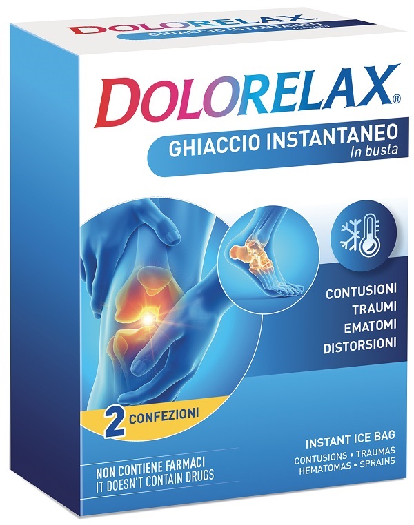 GHIACCIO ISTANTANEO DOLORELAX 2 BUSTE - farmachicca