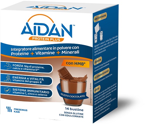 AIDAN PROTEIN PLUS CIOCCOLATO 14 BUSTINE - farmachicca