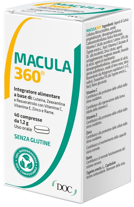 MACULA 360 40 COMPRESSE - farmachicca