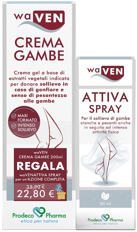 WAVEN CREMA GAMBE 200 ML - farmachicca