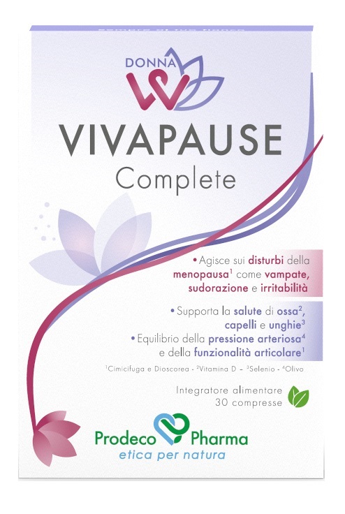 DONNAW VIVAPAUSE COMPLETE 30 COMPRESSE - farmachicca