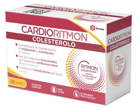 CARDIORITMON COLESTEROLO 60 CAPSULE - farmachicca
