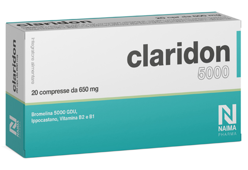 CLARIDON 5000 20 COMPRESSE - farmachicca