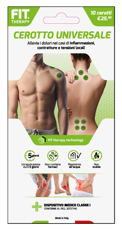 FIT THERAPY CEROTTO UNIVERSALE 10 PEZZI - farmachicca