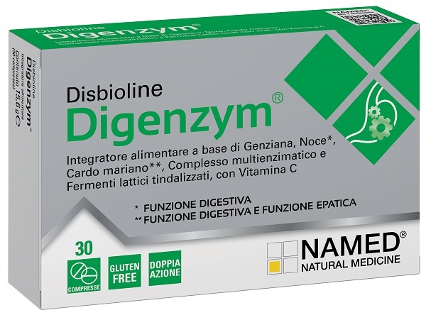 DISBIOLINE DIGENZYM AB 30 COMPRESSE - farmachicca