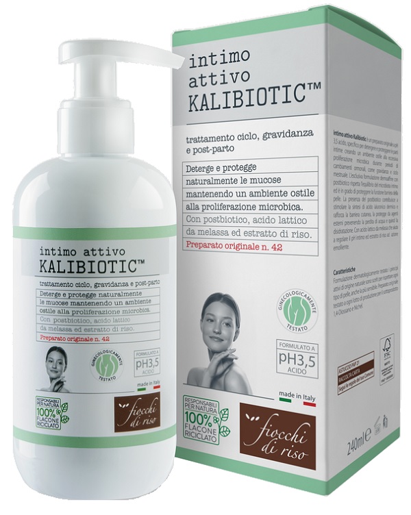 FIOCCHI DI RISO INTIMO ATTIVO KALIBIOTIC PH3.5 240 ML - farmachicca