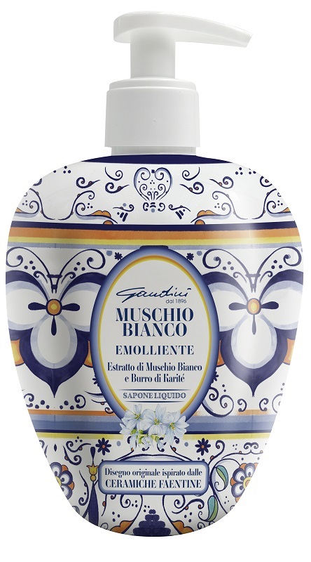 GANDINI SAPONE LIQUIDO FAENZA MUSCHIO 500 ML - farmachicca