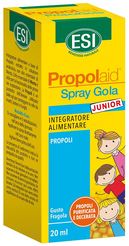 ESI PROPOLAID SPRAY GOLA JUNIOR 20 ML - farmachicca