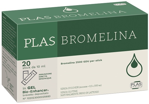 PLAS BROMELINA 20 STICK PACK - farmachicca