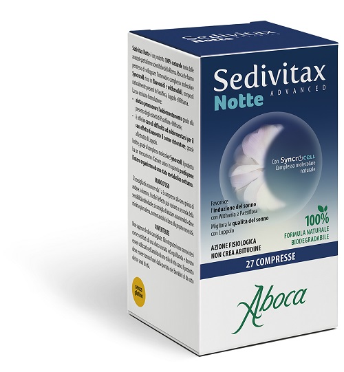 SEDIVITAX NOTTE ADVANCED 27 COMPRESSE - farmachicca