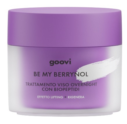 GOOVI TRATTAMENTO OVERNIGHT CON BIOPEPTIDI BE MY BERRYNOL 50 ML - farmachicca