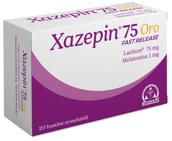 XAZEPIN 75 ORO FAST RELEASE 20 BUSTINE - farmachicca