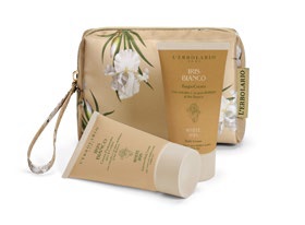 IRIS BIANCO BEAUTY POCHETTE BOCCIOLO 1 CREMA PROFUMATA CORPO 75 ML + 1 BAGNOCREMA 75 ML - farmachicca