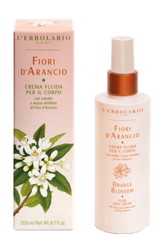FIORI D'ARANCIO CREMA FLUIDA PER IL CORPO 200 ML EDIZIONE LIMITATA - farmachicca